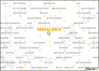 map of Hasselbach