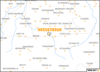 map of Hassenaoua