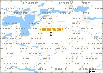 map of Hassendorf