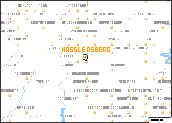 map of Haßlersberg