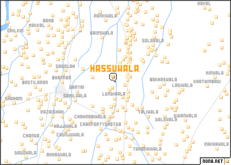 map of Hassuwāla