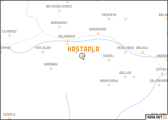 map of Hastarla