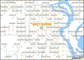 map of Hāstisunda