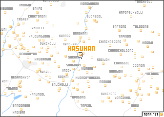 map of Hasuhan