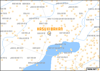 map of Hasu Ki Bāhān