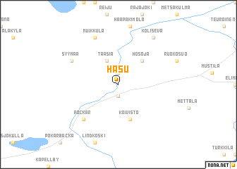 map of Hasu