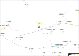 map of Has