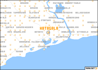 map of Hatagala