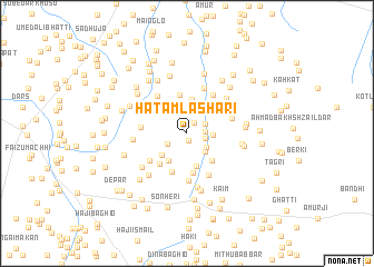 map of Hatam Lashari