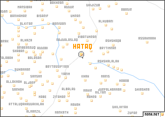 map of Ḩataq