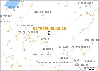 map of Hateb el Moualah