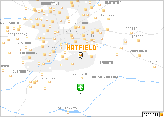 map of Hatfield
