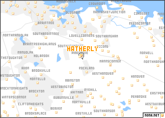 map of Hatherly