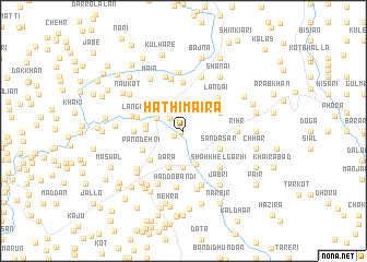 map of Hāthi Maira