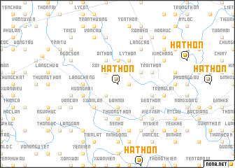 map of Ha Thôn