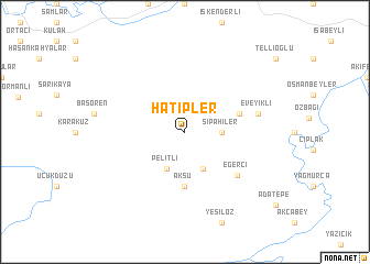 map of Hatipler