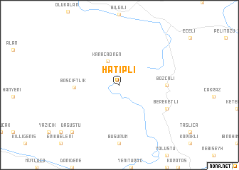 map of Hatipli