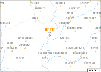 map of Hatip