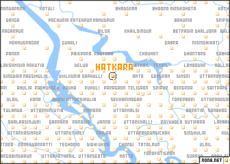 map of Hātkara