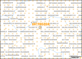 map of Hatnagoda