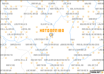 map of Hato Arriba