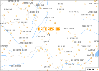 map of Hato Arriba
