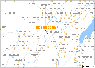 map of Hato Grande