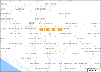 map of Hato Grande