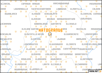 map of Hato Grande