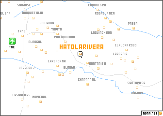 map of Hato La Rivera