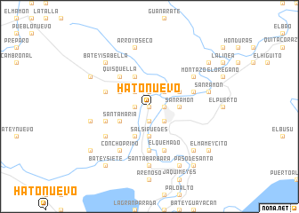 map of Hato Nuevo