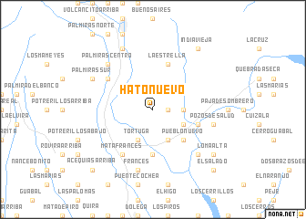 map of Hato Nuevo