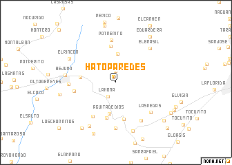 map of Hato Paredes