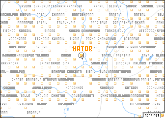 map of Hātor