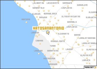 map of Hato San Antonio