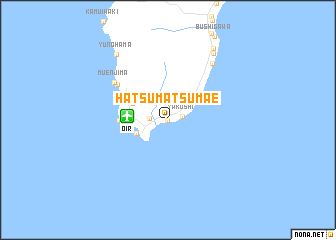 map of Hatsumatsumae