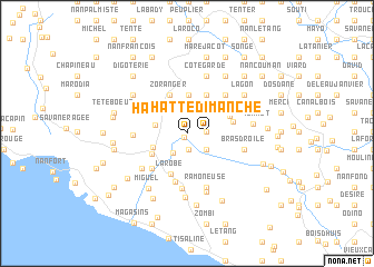 map of Hatte Dimanche