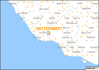 map of Hatte Robert