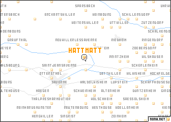 map of Hattmatt