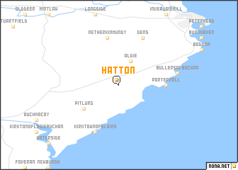 map of Hatton