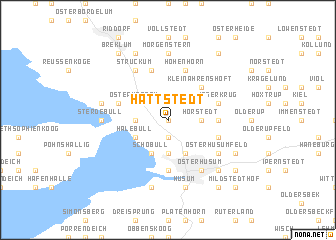 map of Hattstedt