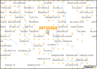 map of Hatugoda