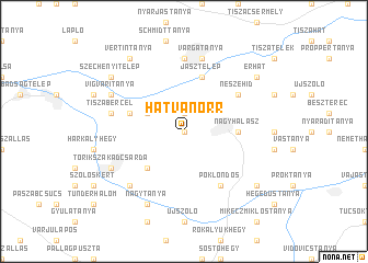 map of Hatvanorr