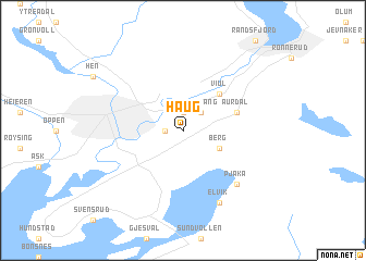 map of Haug