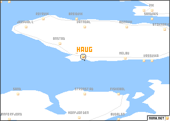 map of Haug