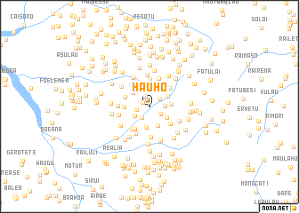 map of Hauho