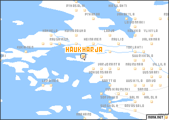 map of Haukharja