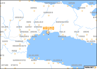map of Haumo