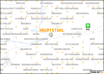 map of Hauptstuhl