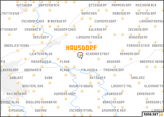 map of Hausdorf